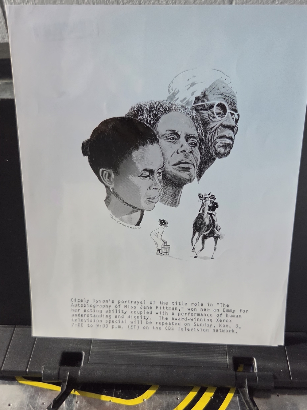 Black and White Portrait Art Print - Cicely Tyson AP - Picture 4 of 8
